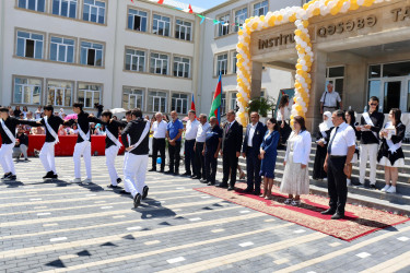 Samux məktəblərində “Son zəng” tədbiri keçirilib