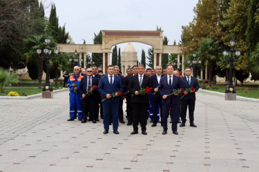 Samux rayonunda Energetiklərin Peşə Bayramı Günü qeyd edilib