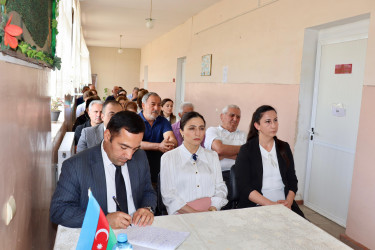 Samux rayonunun Tatlı kənd sakinləri ilə növbəti səyyar görüş keçirilib.