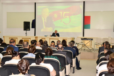 Samuxda “15 İyun-Milli Qurtuluş Günü” münasibəti ilə ümumrayon tədbiri keçirilib.