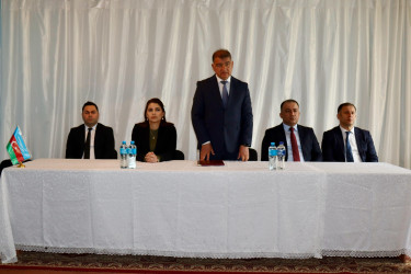 Samux şəhər sakinləri ilə səyyar görüş keçirilib.