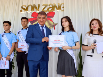 Samux rayonunda məktəblərdə “Son zəng” tədbiri keçirilib.