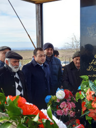 44 günlük Vətən müharibəsi şəhidinin xatirəsi doğum günündə anıldı