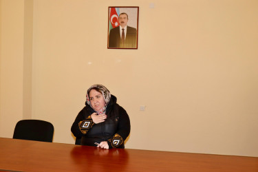 Samuxda sakinlərin növbəti fərdi qaydada müraciət və təklifləri dinlənilib.