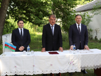 Samux rayonunda Burunqovaq kənd sakinləri ilə səyyar görüş keçirilib.