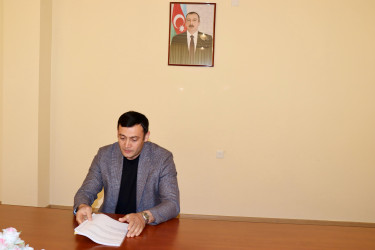 İcra Hakimiyyətində sakinlərin fərdi olaraq müraciət və təklifləri növbəti dəfə dinlənilib.