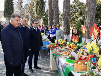 Samuxda Novruz bayramı münasibətilə ümumrayon tədbiri keçirilib.