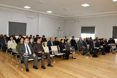 Samuxda Çobanabdallı kənd sakinləri ilə səyyar görüş keçirilib.