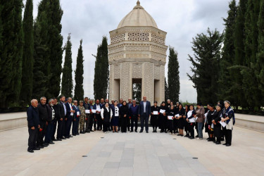 27 sentyabr 2025-ci il tarixdə Samux şəhərində Samux Şəhidləri Kompleksinin önündə “Anım günü”nə həsr olunmuş ümumrayon tədbiri keçirilib.