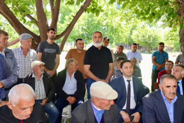 Samuxda Kəsəmən kənd sakinləri ilə növbəti səyyar görüş keçirilib.