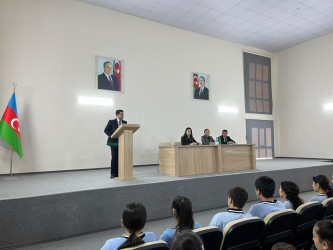 Samuxda “Narkomaniya ilə mübarizə” və “Erkən nikah və bunun təhsil həyatına təsiri” mövzusunda tədbir keçirilib.