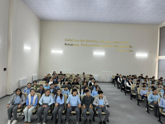 Samuxda “Narkomaniya ilə mübarizə” və “Erkən nikah və bunun təhsil həyatına təsiri” mövzusunda tədbir keçirilib.