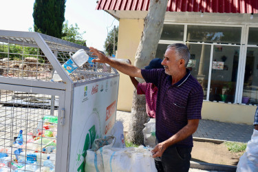 Samuxda "Yaşıl dünya naminə həmrəylik ili" və “Təmiz Ölkəm” layihəsi çərçivəsində təmizlik aksiyası keçirilib