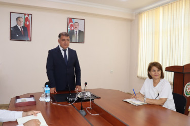 Samuxda yeni tədris ilinin başlanması münasibətilə şəhid övladları ilə görüş keçirilib