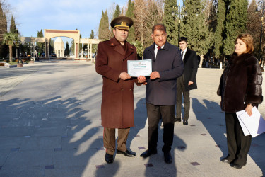 Samuxda Fövqəladə Hallar Nazirliyi işçilərinin peşə bayramı günü qeyd edilib.