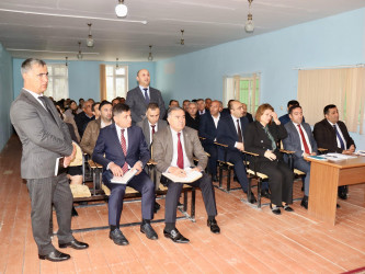 Samux şəhər sakinləri ilə səyyar görüş keçirilib.