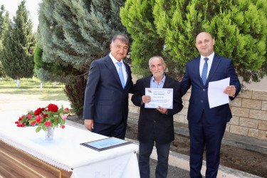 Samux rayonunda 5 iyun-Su təsərrüfatı və meliorasiya işçilərinin peşə bayramı qeyd edilib.