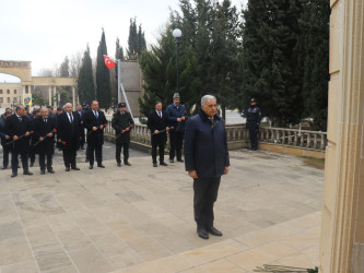 Samux rayonunda Xocalı soyqırımı qurbanlarının xatirəsi yad edildi.