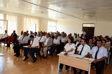 Qovlarsarı kənd sakinləri ilə səyyar görüş keçirilib.