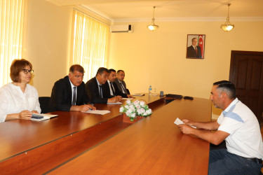 Samuxda sakinlərin növbəti dəfə fərdi olaraq müraciət və təklifləri dinlənilib