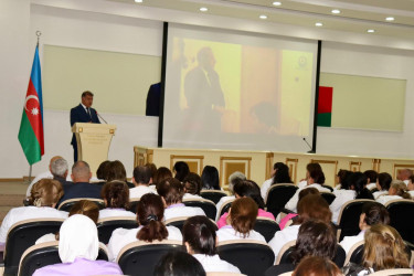 Samux rayonunda “Akademik Zərifə Əliyevanın anadan olmasının 103 illiyi”nə həsr olunmuş elmi-praktik konfrans keçirilib.