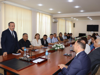 Samuxda Milli Mətbuat Günü ilə əlaqədar mətbuat nümayəndələri ilə görüş keçirilib.