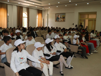 Samuxda “Konstitusiya və Suverenlik İli”çərçivəsində Uşaq İncəsənət Festivalı keçirilib.