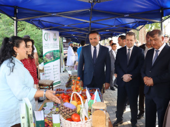 Samux rayonunda “III Ərik Festivalı” və “Aqrar Biznes Festivalı” keçirilib