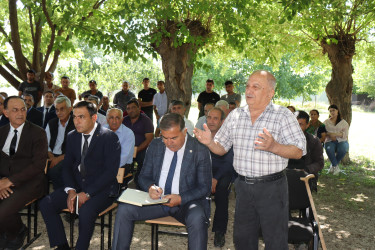 Samuxda Kəsəmən kənd sakinləri ilə növbəti səyyar görüş keçirilib.