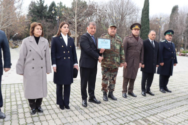 Samux rayonunda Fövqəladə Hallar Nazirliyi işçilərinin peşə bayramı günü qeyd edilib.