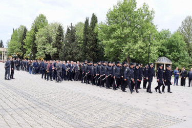 Samuxda Ulu Öndər Heydər Əliyevin anadan olmasının 103-cü ildönümünə həsr olunmuş elmi-praktiki konfrans keçirilib.