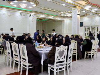 Samuxda Ramazan ayı münasibəti ilə dəfə iftar süfrəsi açılıb