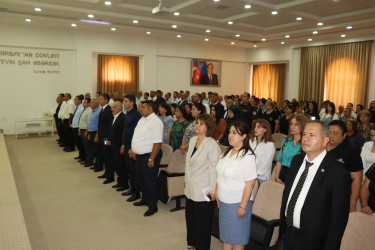 Samux rayonunda “Qərbi Azərbaycan İrsi” kitabının I cildinin təqdimatı keçirilib