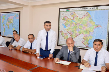 Samuxda kənd təsərrüfatının inkişafına dair 2026-2030-cu illəri əhatə edən İş Planının hazırlanması ilə bağlı müşavirə keçirilib