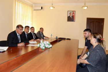 Samuxda sakinlərin növbəti dəfə fərdi olaraq müraciət və təklifləri dinlənilib