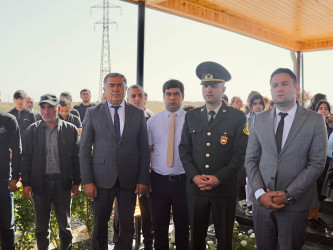 Vətən müharibəsi şəhidi Ərəbov Orxan Ramiz oğlunun əziz xatirəsi şəhadətinin il dönümündə böyük ehtiramla yad edilib.