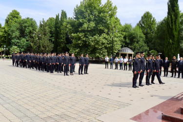 Samux rayonunda Azərbaycan polisinin yaranmasının 107-ci ildönümü münasibəti ilə tədbir keçirilib.