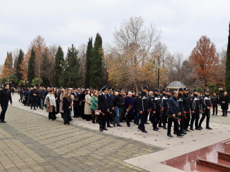 Samux rayonunda Ulu öndərin əziz xatirəsi böyük ehtiramla yad edilib