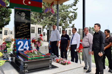 Vətən müharibəsi şəhidi doğum günündə böyük ehtiramla anıldı.