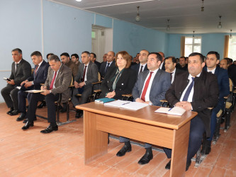 Samux şəhər sakinləri ilə səyyar görüş keçirilib.
