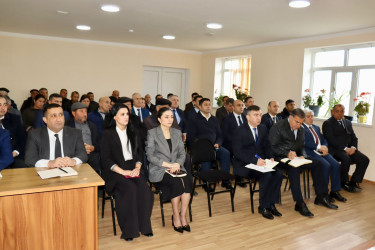 Samuxda Seyidlər kənd sakinləri ilə səyyar görüş keçirilib