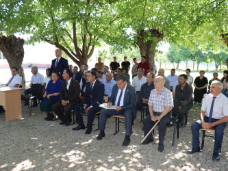 Samuxda Kəsəmən kənd sakinləri ilə növbəti səyyar görüş keçirilib.