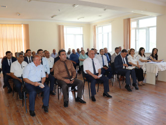 Samuxda Qarabağlar kənd sakinləri ilə növbəti səyyar görüş keçirilib.