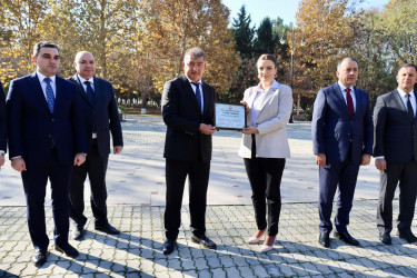 21 noyabr 2025-ci il tarixində Samux rayonunda“Ədliyyə işçilərinin peşə bayramı” günü münasibətilə tədbir keçirilib.