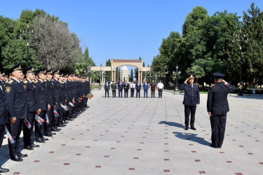 Samux rayonunda Azərbaycan polisinin yaranmasının 108-ci ildönümü münasibəti ilə tədbir keçirilib.