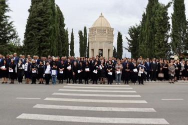 27 sentyabr 2025-ci il tarixdə Samux şəhərində Samux Şəhidləri Kompleksinin önündə “Anım günü”nə həsr olunmuş ümumrayon tədbiri keçirilib.