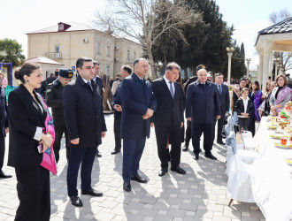 Samuxda Novruz bayramı münasibətilə ümumrayon tədbiri keçirilib.