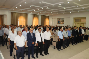 Samux rayonunda “Qərbi Azərbaycan İrsi” kitabının I cildinin təqdimatı keçirilib