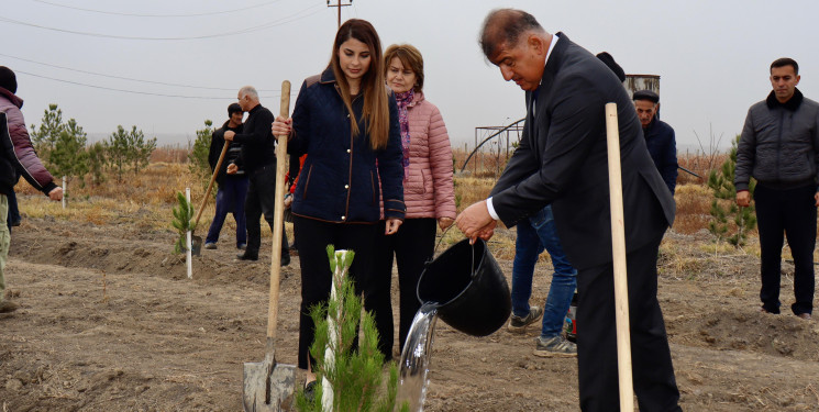 Samuxda "Yaşıl dünya naminə həmrəylik ili" çərçivəsində növbəti təmizlik aksiyası keçirilib.