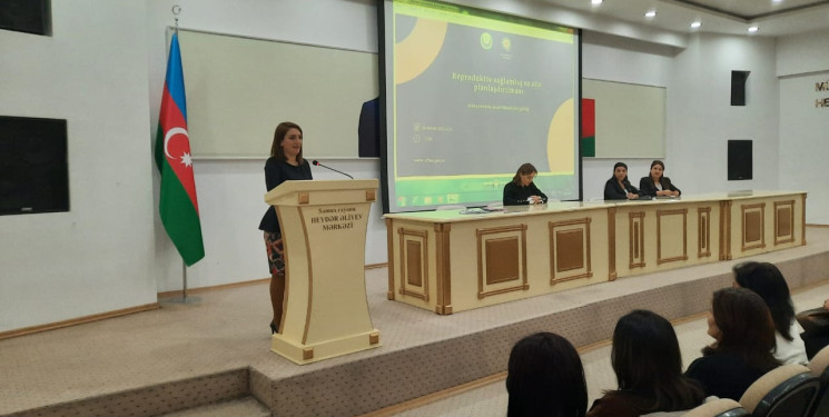 Samuxda “Reproduktiv sağlamlıq və ailə planlaşdırılması” mövzusunda tədbir keçirilib